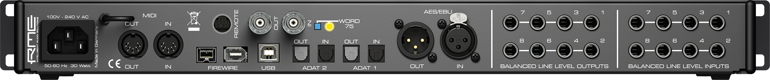 Fireface_802_Back